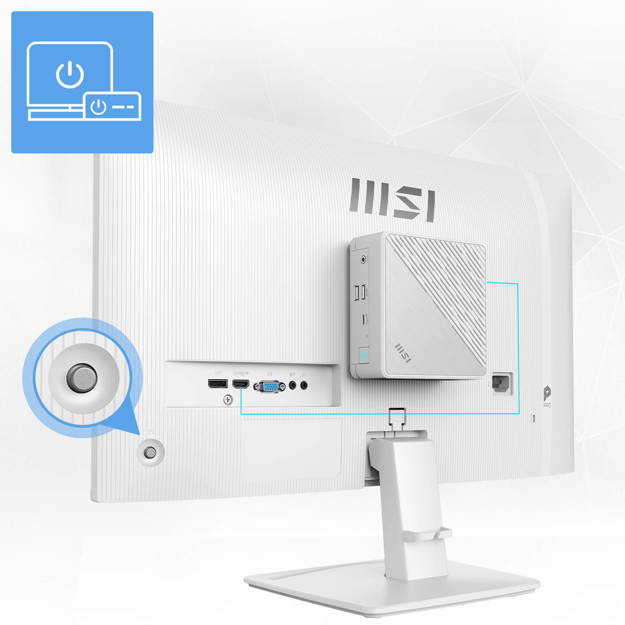 MSI PRO MP251W E2 24.5-inch IPS 1920 x 1080 (FHD) Gaming